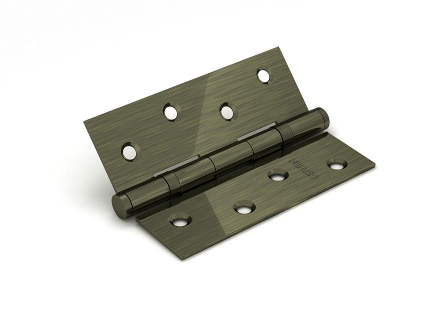Петля универсальная 2BB 100x75x2,5, цвет: AB Бронза