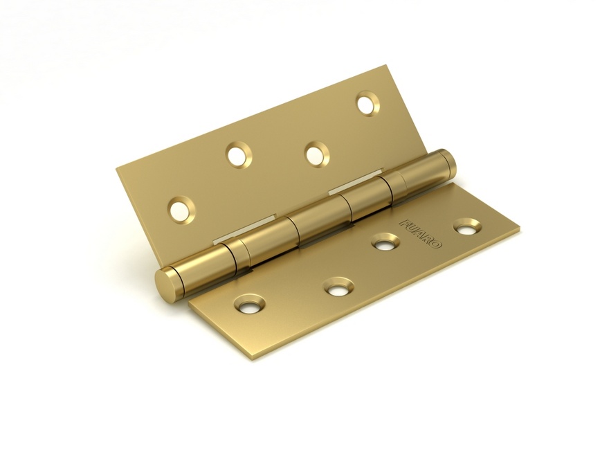 Петля универсальная IN4200U SB (2BB 100x75x25) мат золото