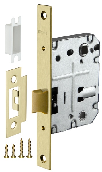 Защелка врезная PLASTP72 50 (P72 50) SG матзолото