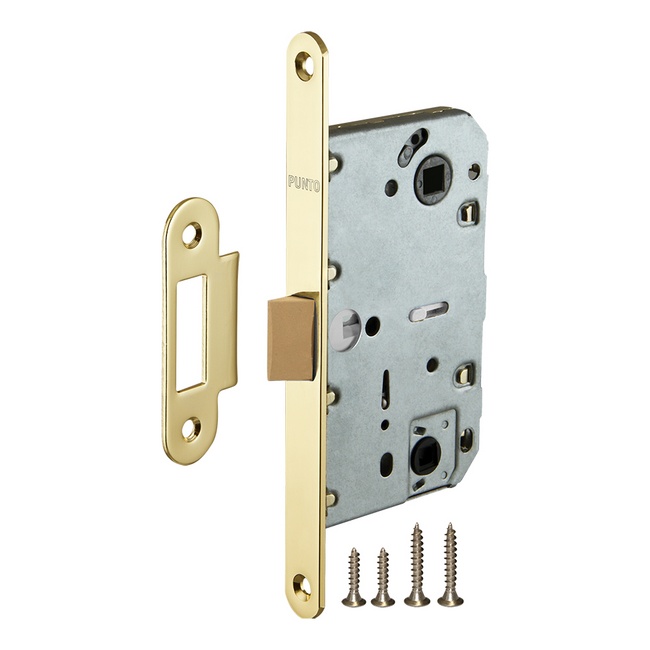 Защелка врезная PL96WC 50/BL GP (золото)