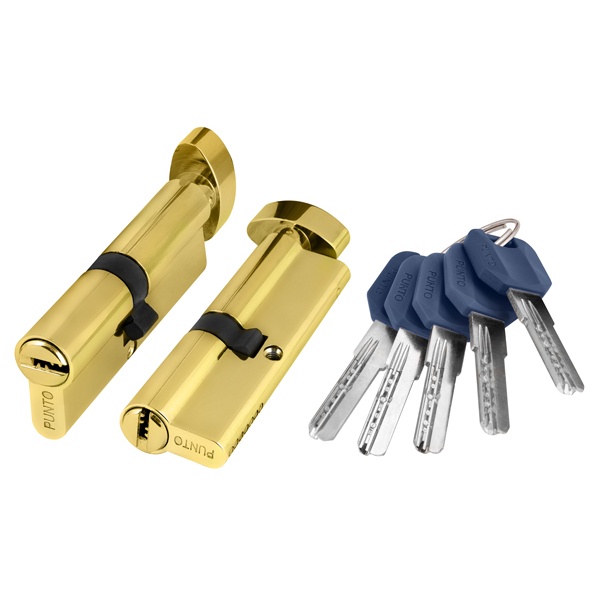 Цилиндровый механизм (Z402/60) Z4002Knob60(25+10+25) с вертушкой