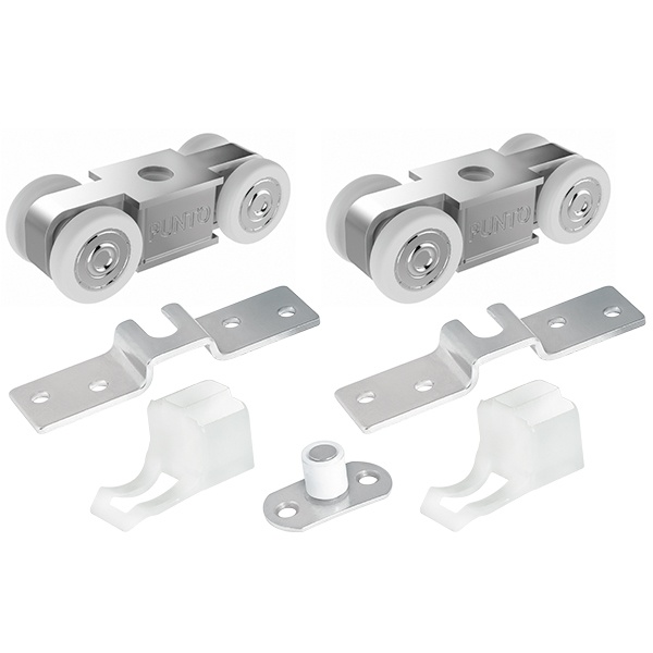 Комплект роликов для раздвижных дверей SLD.SoftLine.SET.rollers/55-4, цвет: CP хром