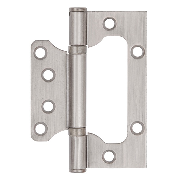 Петля универсальная без врезки IN4000W SN (100/P 2B 100x23) матникель