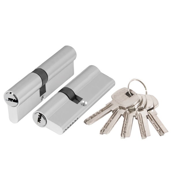 Цилиндровый механизм AX2000Key90 (40+10+40), цвет: CP хром