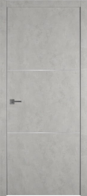 Дверь Urban 2 Loft кромка и молдинги Silver Mould, цвет: Antic Loft