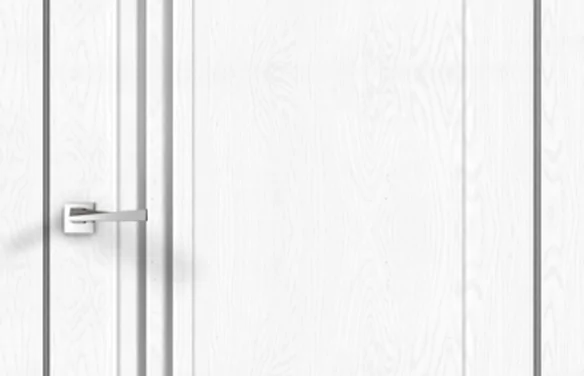 Дверное полотно Экошпон XLINE 8 600х2000 цвет Зеффиро Эмалит текстурный стекло Мателюкс Мателюкс Зеффиро эмалит текстурный