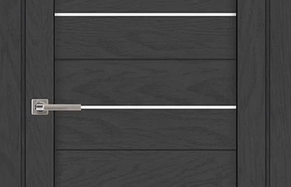 Дверь межкомнатная Light 2127 SoftTouch атрацит soft touch остекленная Атрацит Soft touch