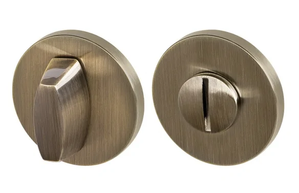 Ручка поворотная BK6RURS52 (WC-BOLT BK6 URS) AB-7 бронза AB Бронза
