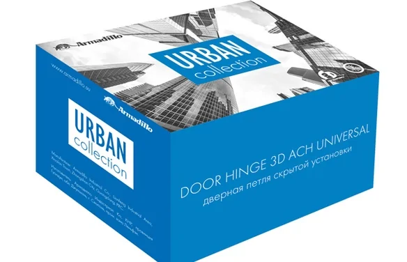 Петля скрытой установки U3D6000 SN (11160UN3D) мат никель SN МатНикель