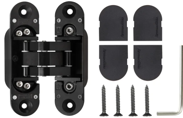 Петля скрытой установки U3D6000 BL (11160UN3D) черный BL черный