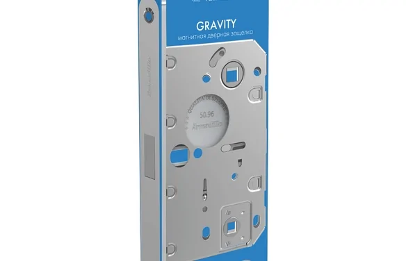 Магнитная защелка WC с ответной планкой GRAVITY G011965096 CP хром CP хром