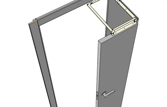 Складная система COMPACT 1805090 R INOX прав CP хром