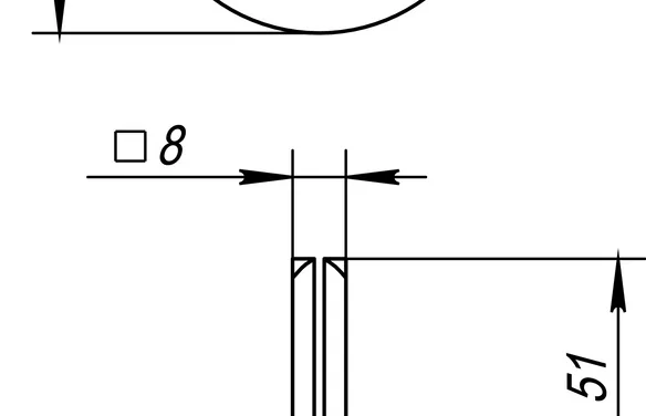 Ручка поворотная BKW8RRM54 (BKW8 RM) SG/GP-4 матовое золото/золото SG матовое золото/GP золото