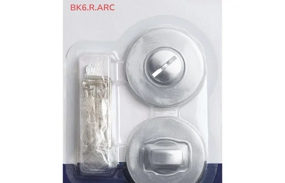 Ручка поворотная BK6RARCR52 (BK6 ARC) SSC-16 сатинхром SSC сатинированный хром