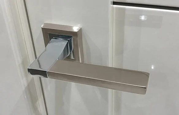 Ручка раздельная KQL52TECH (TECH QL) SN/CP-3 матовый никель/хром SN матовый никель/CP хром
