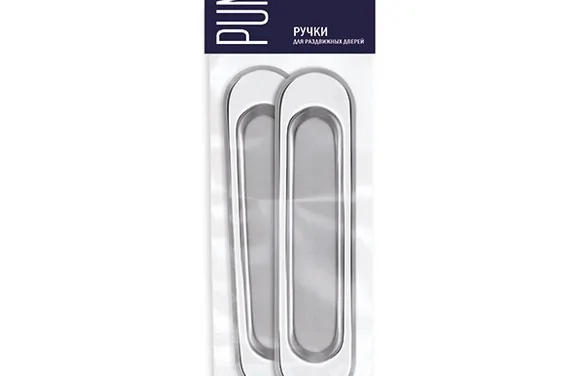 Ручка для раздвижных дверей SHSL152010 (Soft LINE SL-010) СP  хром CP хром