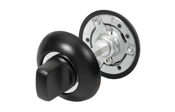 Ручка поворотная с фиксацией ключом BK6FIXJR BL-24 черный BL черный