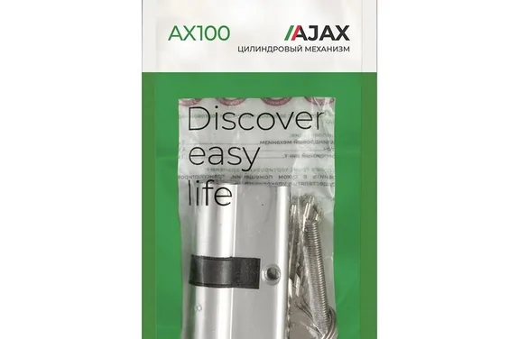 Цилиндровый механизм (AX100/60) AX1000Key60 (25+10+25)/HD CP хром 4Key CP хром