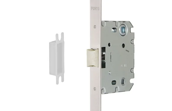 Защелка PLASTPL70X-R20 (PL70X-R20 SN) (врезная) SN мат никель упаковка SN МатНикель
