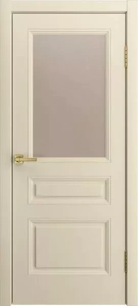 Дверь Манхэттен-3 ДО Эмаль, цвет: Эмаль крем
