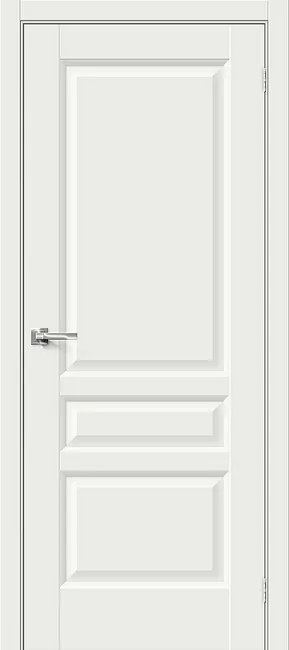 Дверь Неоклассик-34 эмалит, цвет: White Matt