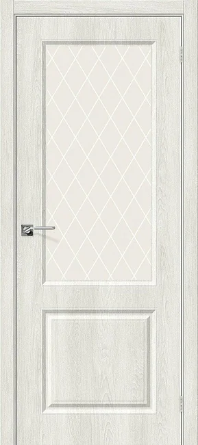 Двери Скинни-13 винил White Сrystal, цвет: Casablanca