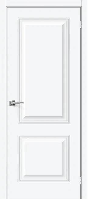 Дверь Классик-12 ПЭТ, цвет: White Silk
