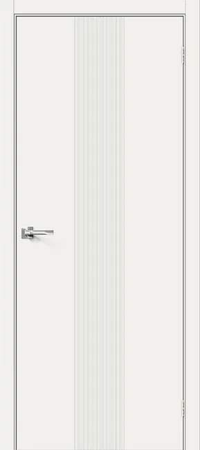 Дверь Граффити-21 эмаль, цвет: Whitey