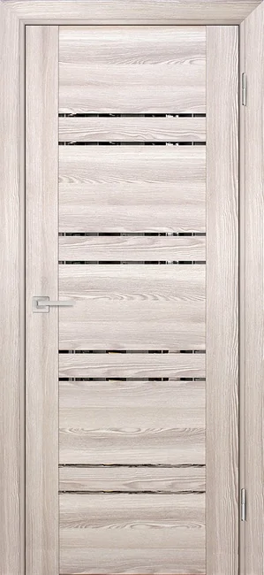 PSK 1 nanotex, ривьера крен экрю 600*2000 стекло тонированное зеркало
