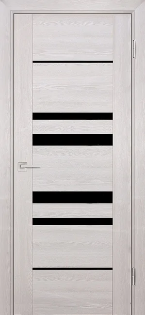 PSK 4 nanotex, ривьера крем 600*2000 стекло Черный лакобель