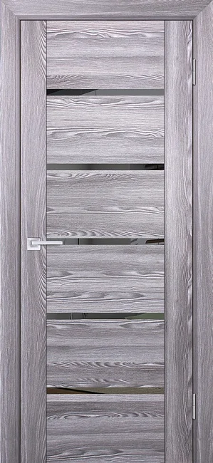 PSK 7 nanotex, ривьера грей 600*2000 стекло зеркало тонированное