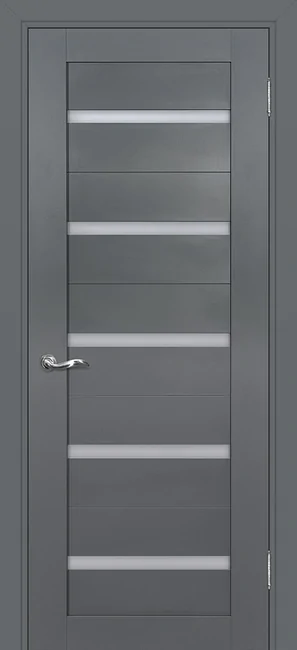 PSC 7 PP, графит 600*2000 стекло белый сатинат