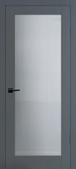 PSС 55 РР графит ДО 600*2000 стекло Moru Optiwhite
