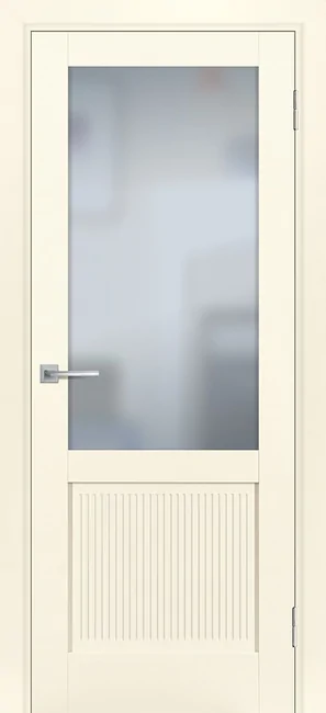 Дверь PSE-27 эмалит белый сатинат, цвет: Магнолия