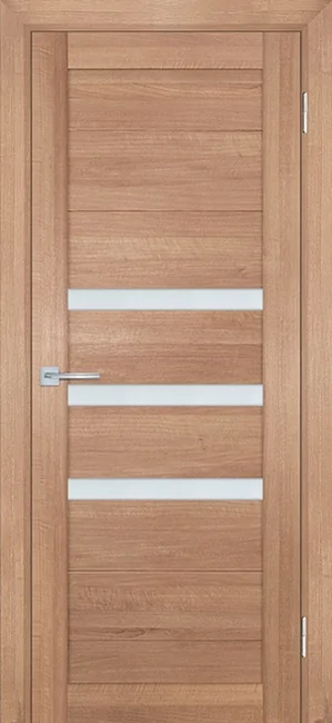 ТЕХНО 709 nanotex, миндаль 600*2000 стекло белый сатинат