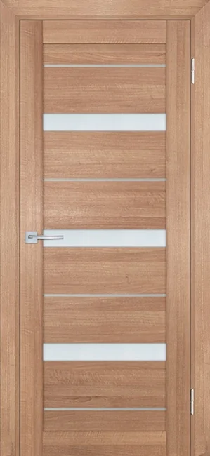 ТЕХНО 742 nanotex, миндаль 600*2000 стекло белый сатинат