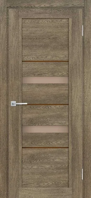 ТЕХНО 802 nanotex, бруно 600*2000 стекло бронза сатинат, кофе лакобель