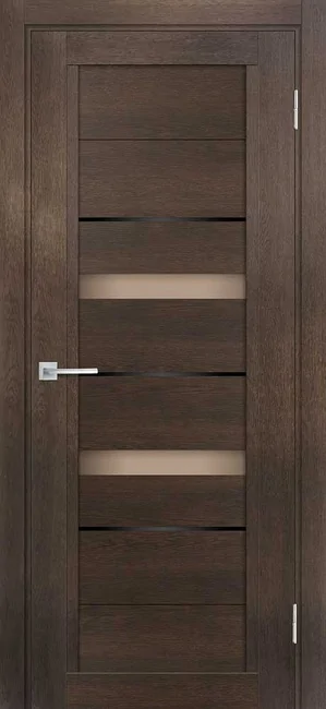 ТЕХНО 802 nanotex, фреско 600*2000 стекло бронза сатинат, черный лакобель