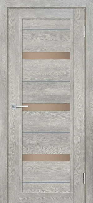 ТЕХНО 803 nanotex, чиаро гриджио 600*2000 стекло бронза сатинат, серый лакобель