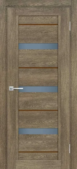 ТЕХНО 803 nanotex, бруно 600*2000 стекло графит сатинат, кофе лакобель