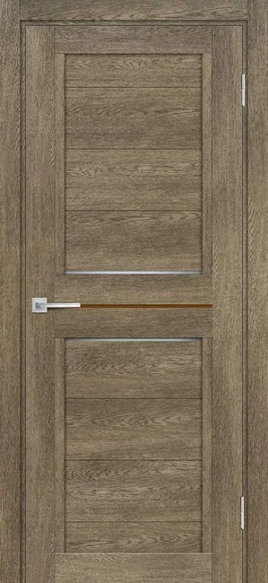 ТЕХНО 805 nanotex, бруно 600*2000 стекло белый сатинат, кофе лакобель