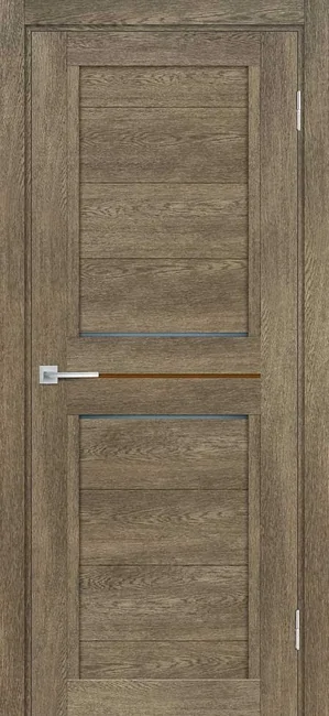 ТЕХНО 805 nanotex, бруно 600*2000 стекло графит сатинат, кофе лакобель