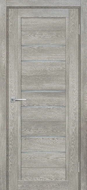 ТЕХНО 806 nanotex, чиаро гриджио 600*2000 стекло белый сатинат