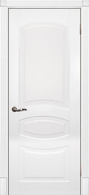 Smalta 02 ДГ 600*2000 Ral9003 Белый, БЕЗ ПАТИНЫ / ИД/