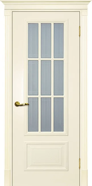 Smalta 08 ДО 600*2000 Ral1013 Слоновая кость, БЕЗ ПАТИНЫ, пескоструй /ИД/