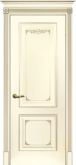 Smalta 14 ДГ 600*2000 Ral1013 Cлоновая кость, патина шампань /ИД/