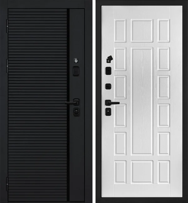 ДМ Галактика 173 муар черный, Kale 252R/Border (Черный мягшагрень PR 173 /PR 124 ) 860 Л