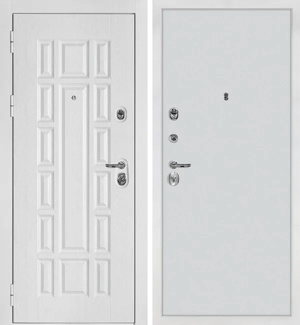 ДМ Квадро 124 белшагрень,Kale/Border(Белый дуб фактФЛ 124/гладкая, PP агат) 860Л