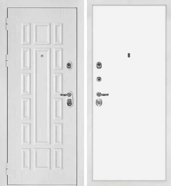 ДМ Квадро 124 белшагрень,Kale/Border( дуб фактФЛ 124/гладкая, PP белый) 860Л