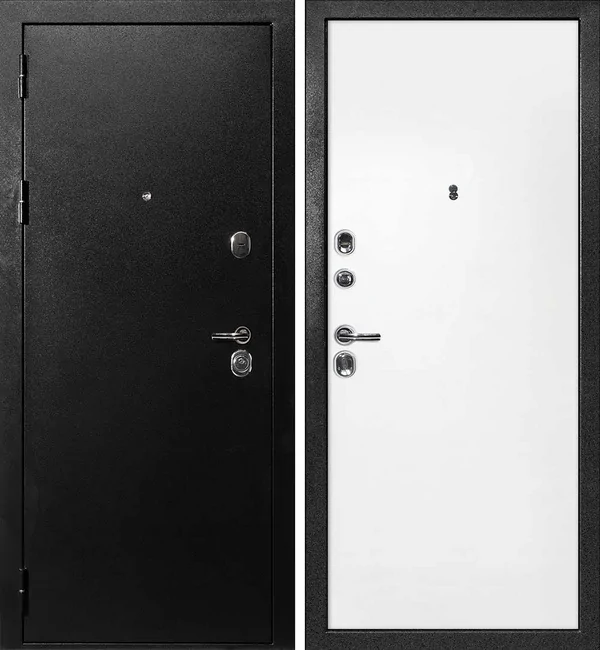 Входная дверь С-1 / INVISIBLE, цвет: Белый грунт